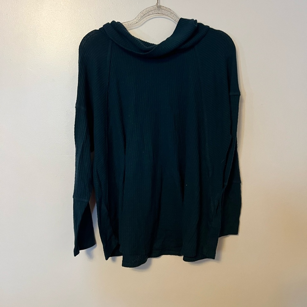 Maurices Dark Green Cowl Neck Sweater